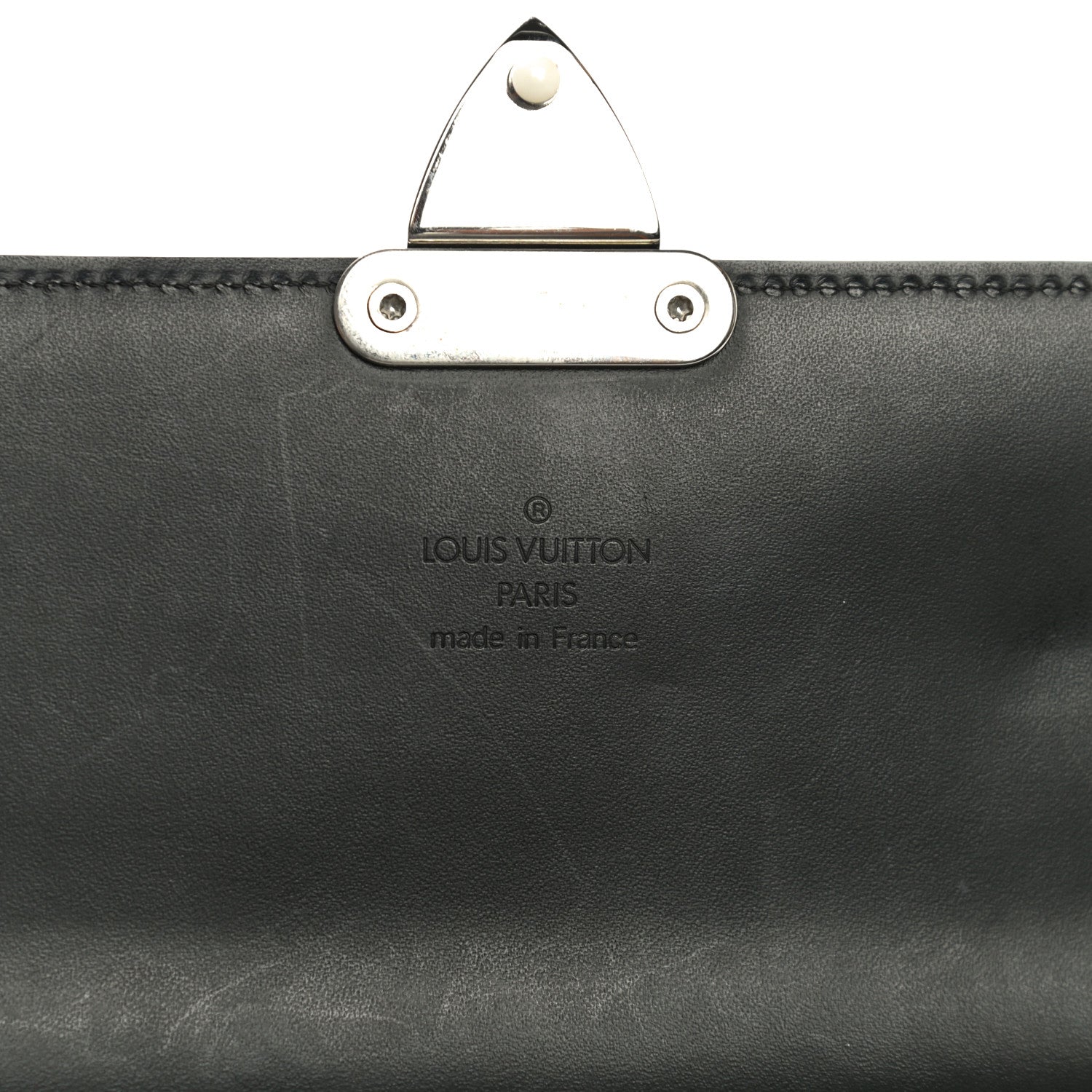 Louis Vuitton Monogram Glace Anouchka Pochette MM Black 5 of 23