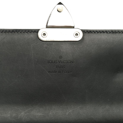 Louis Vuitton Monogram Glace Anouchka Pochette MM Black 5 of 23