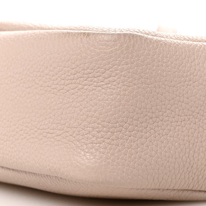 Prada Vitello Daino Soft Medium Double Zip Shoulder Bag Ninfea 9 of 11