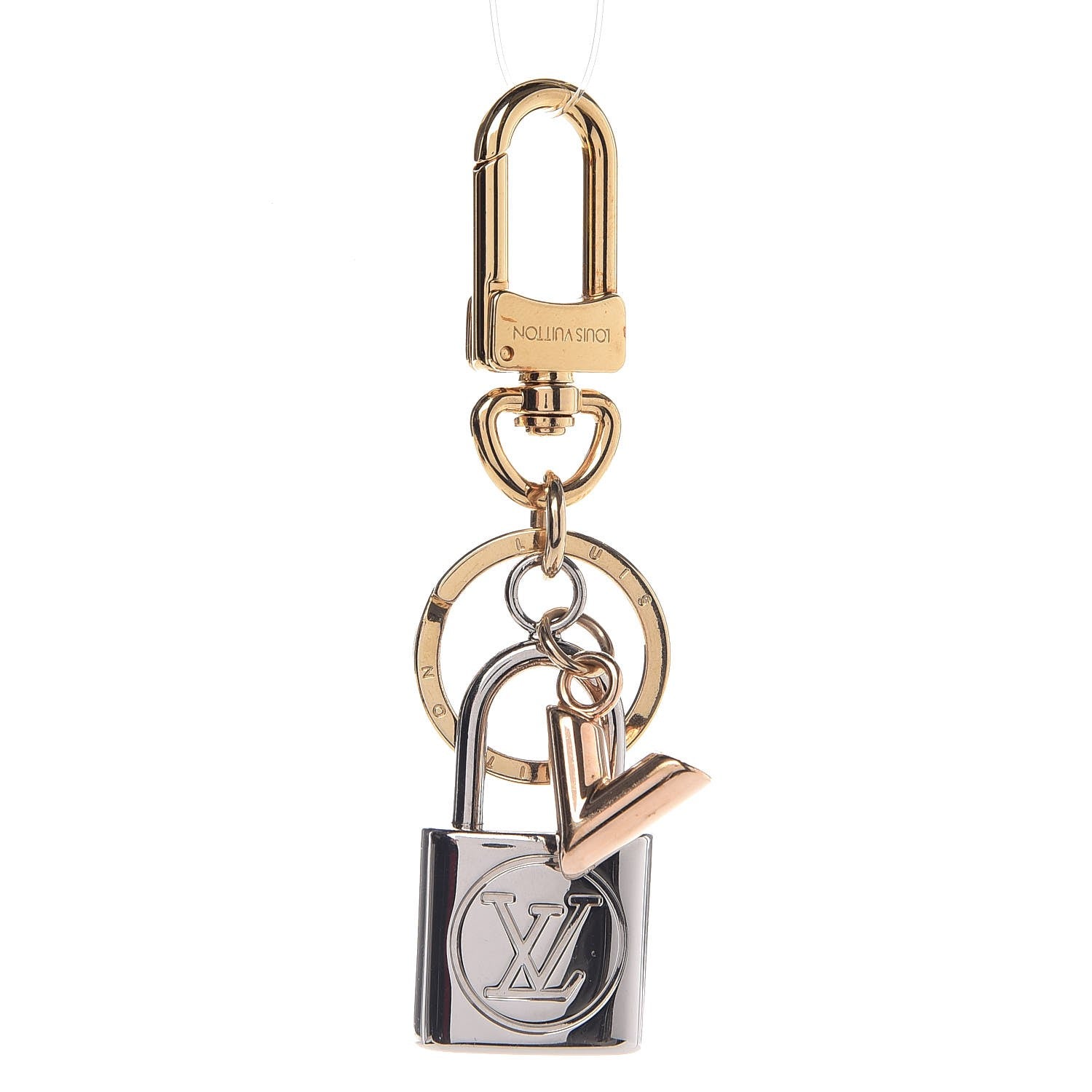 Louis Vuitton Kaleido V Bag Charm Key Holder 1 of 3