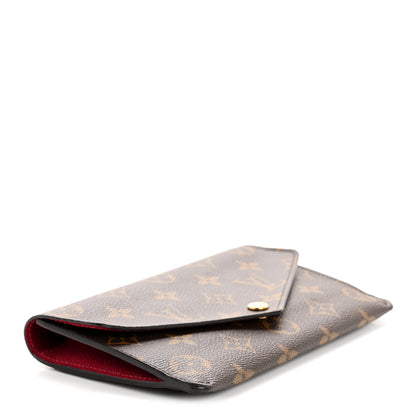 Louis Vuitton Monogram Jeanne Wallet Fuchsia 5 of 11