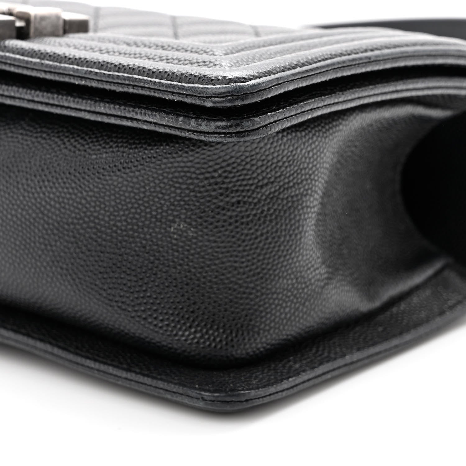 Chanel Caviar Quilted Small Boy Flap Black 10 of 12