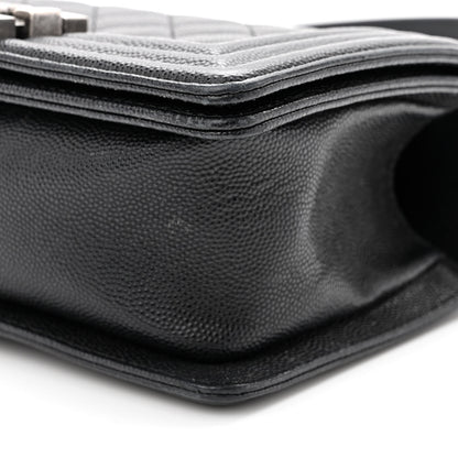 Chanel Caviar Quilted Small Boy Flap Black 10 of 12