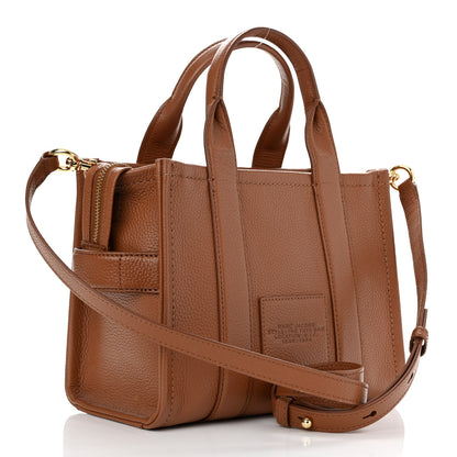 Marc Jacobs Grained Calfskin Small The Tote Bag Argan Oil 3 of 11