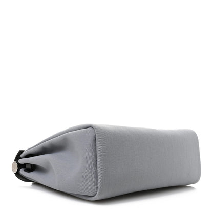 Hermes Military Toile Vache Hunter Herbag Zip Retourne 31 PM Gris Pantin Black 5 of 12