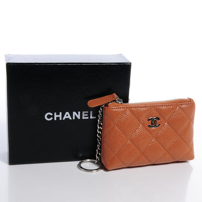 Chanel Caviar Key Holder Case Brown 5 of 8