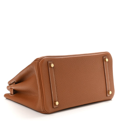 Hermes Togo Swift Canvas 3 in 1 Birkin 30 Gold 7 of 15