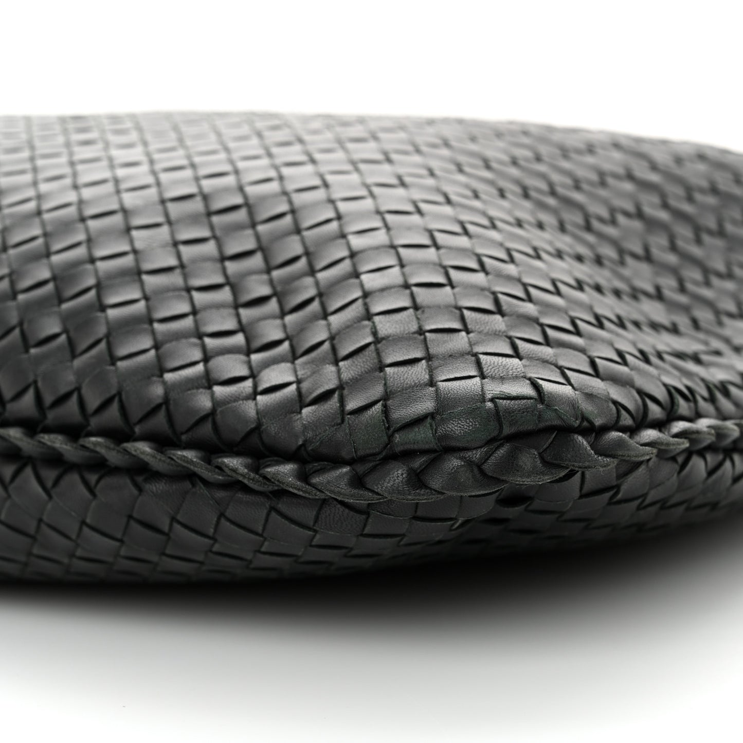 Nappa Intrecciato Maxi Veneta Hobo Black