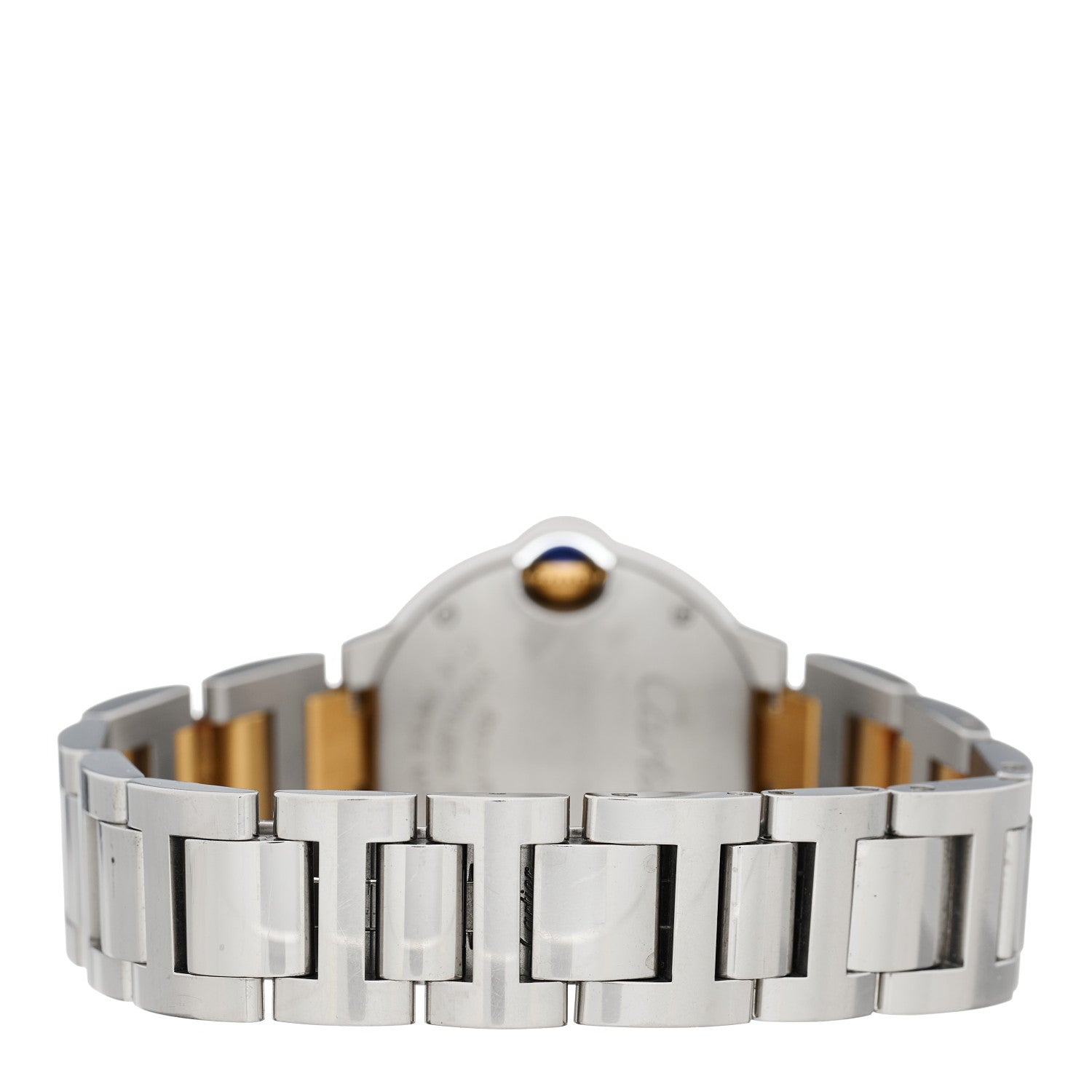 Cartier Stainless Steel 18K Yellow Gold 28mm Ballon Bleu De Cartier Quartz Watch 3 of 4