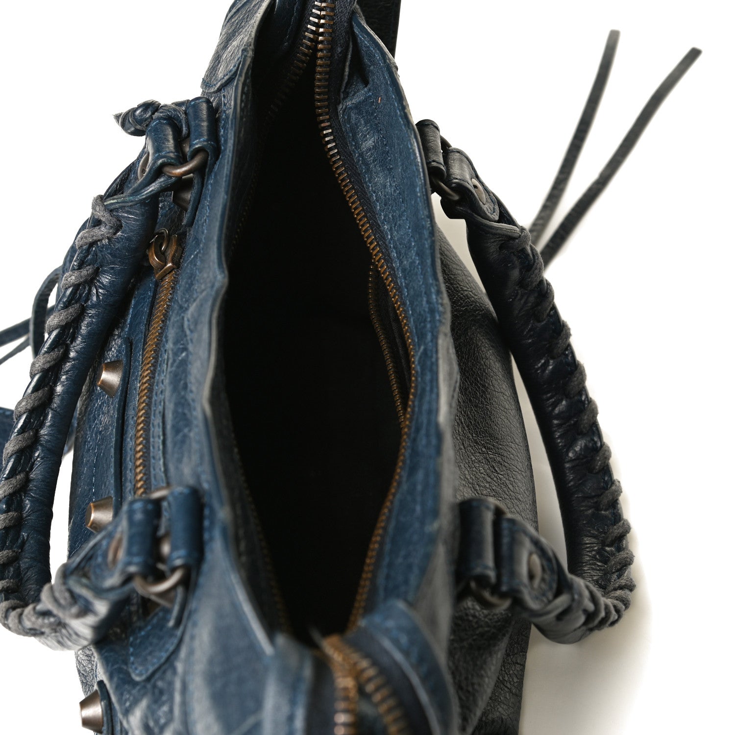 Balenciaga Agneau Classic Hardware Mini City Bleu Obscur 20 of 20