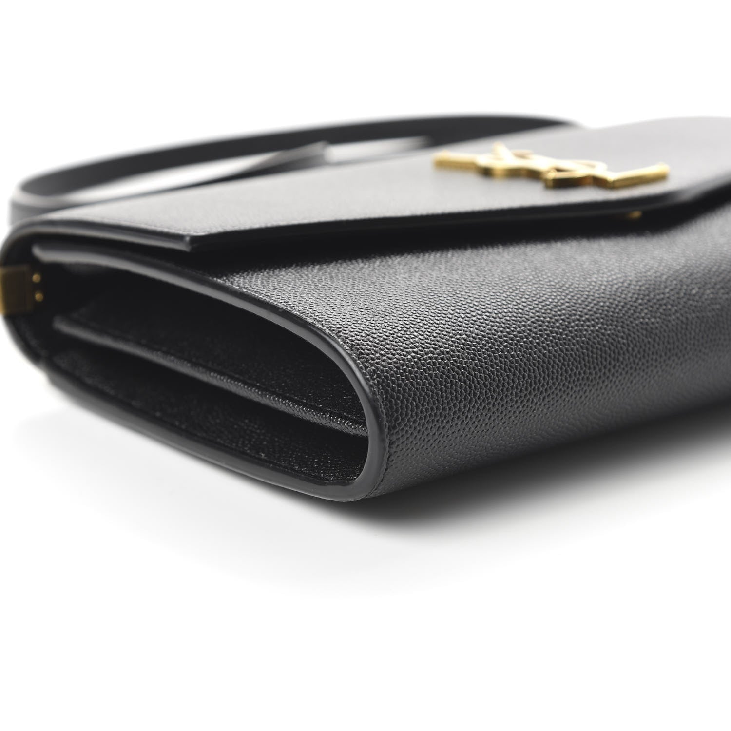 Saint Laurent Grain De Poudre Mini Uptown Crossbody Bag Black 6 of 10