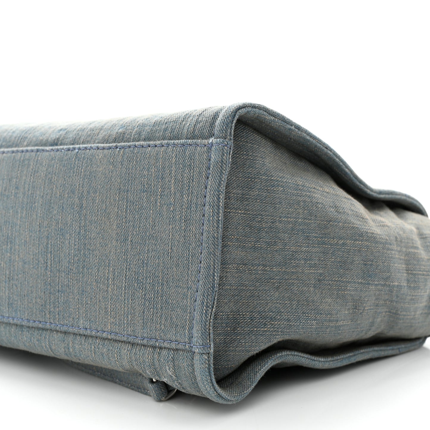 Denim Small Deauville Tote Light Blue