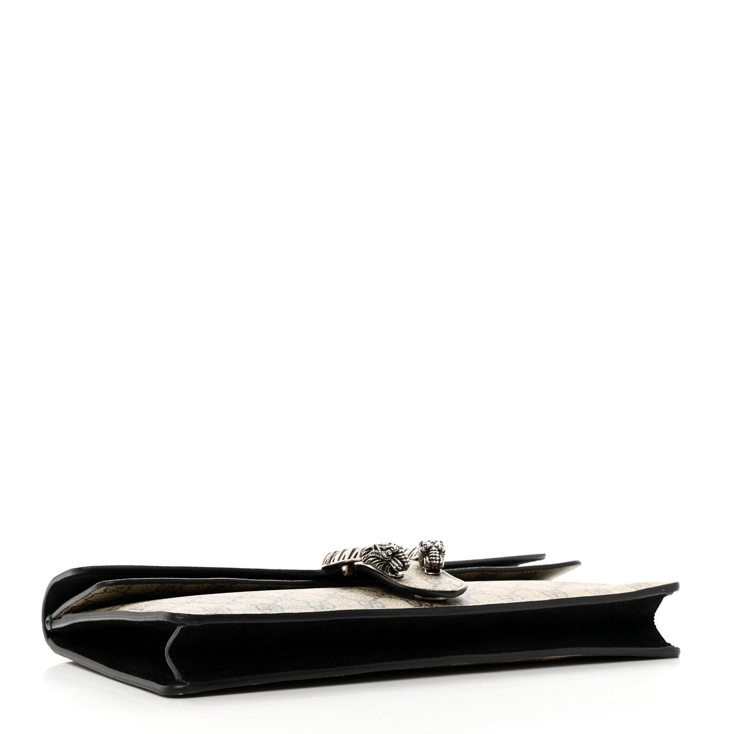 GG Supreme Monogram Dionysus Clutch Black