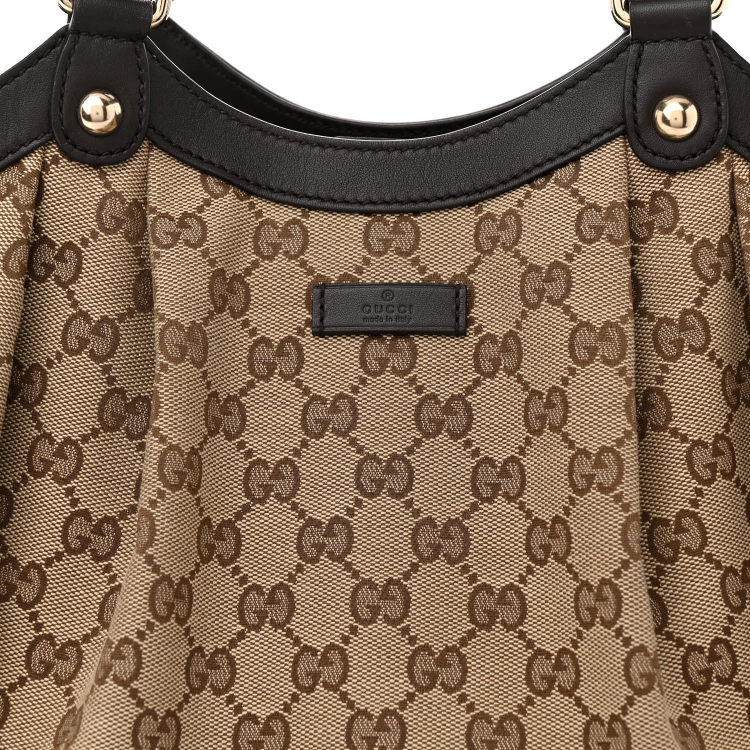 Gucci Monogram Shoulder Bag Dark Brown 8 of 11