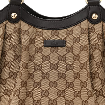 Gucci Monogram Shoulder Bag Dark Brown 8 of 11