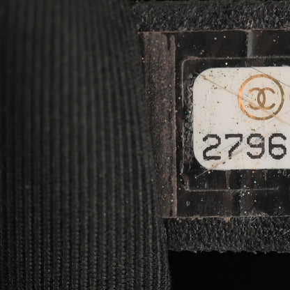 Chanel Calfskin Stitched Large Flap Black 8 of 12