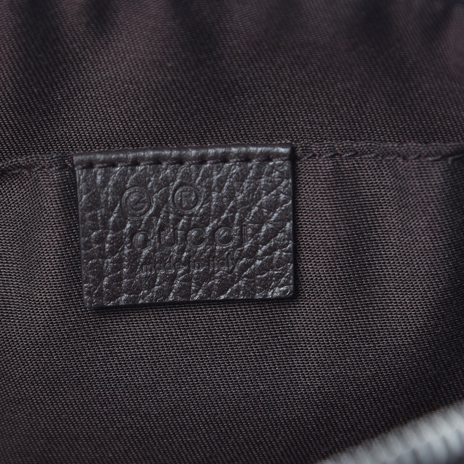 Gucci Monogram Belt Bag Dark Brown 8 of 8