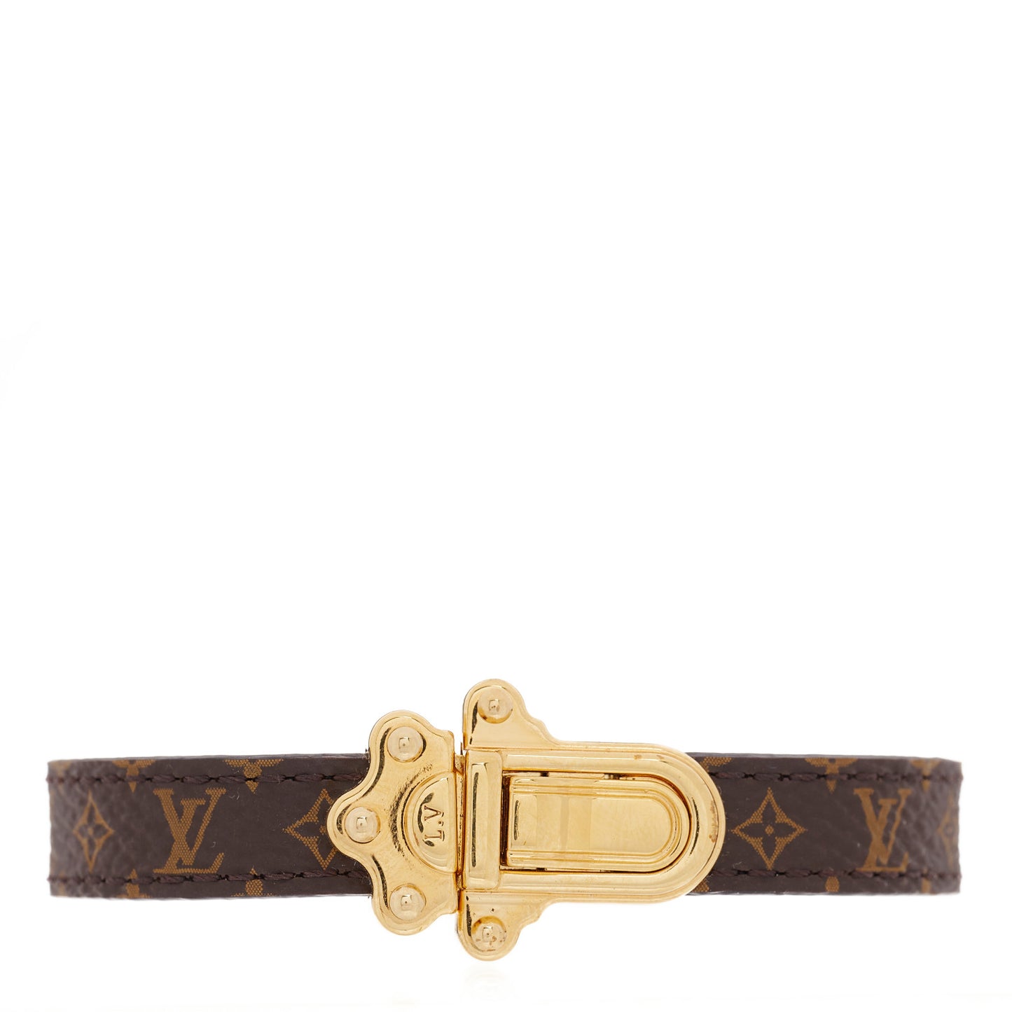 Monogram LV Trunk Bracelet 19