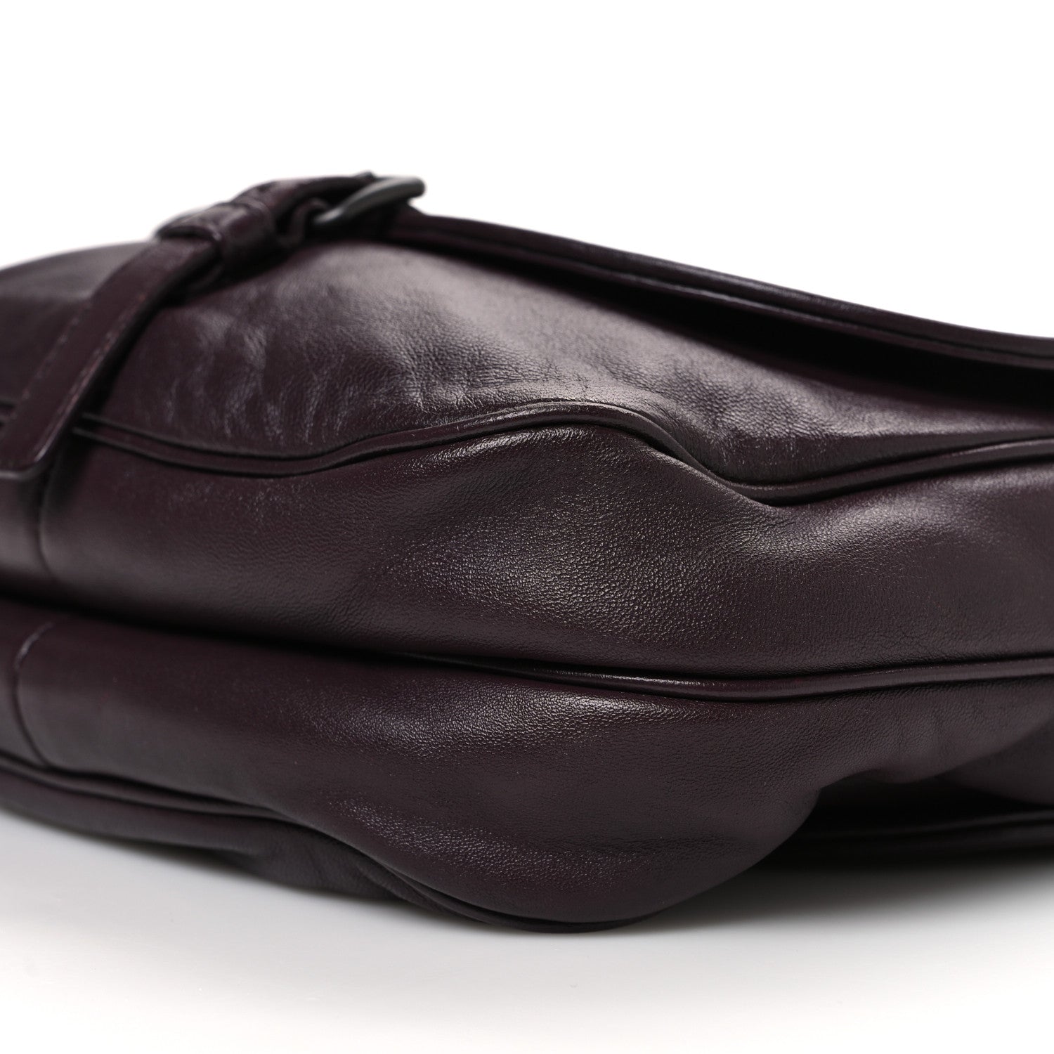 Bottega Veneta Nappa Intrecciato Double Sided Crossbody Bag Aubergine 12 of 13