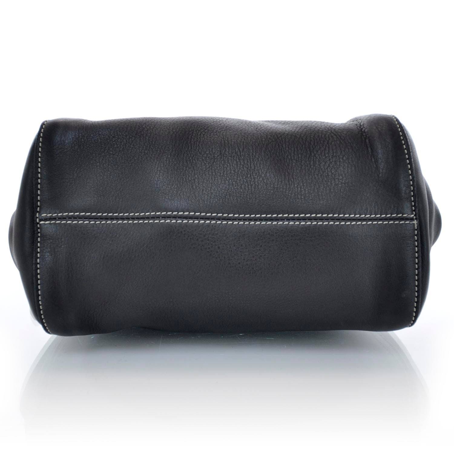 FASHIONPHILE MARNILeatherFrameShoulderBagBlack 5 of 7