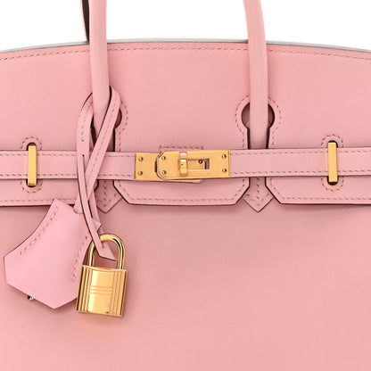 Hermes Swift Birkin 25 Rose Sakura 8 of 10