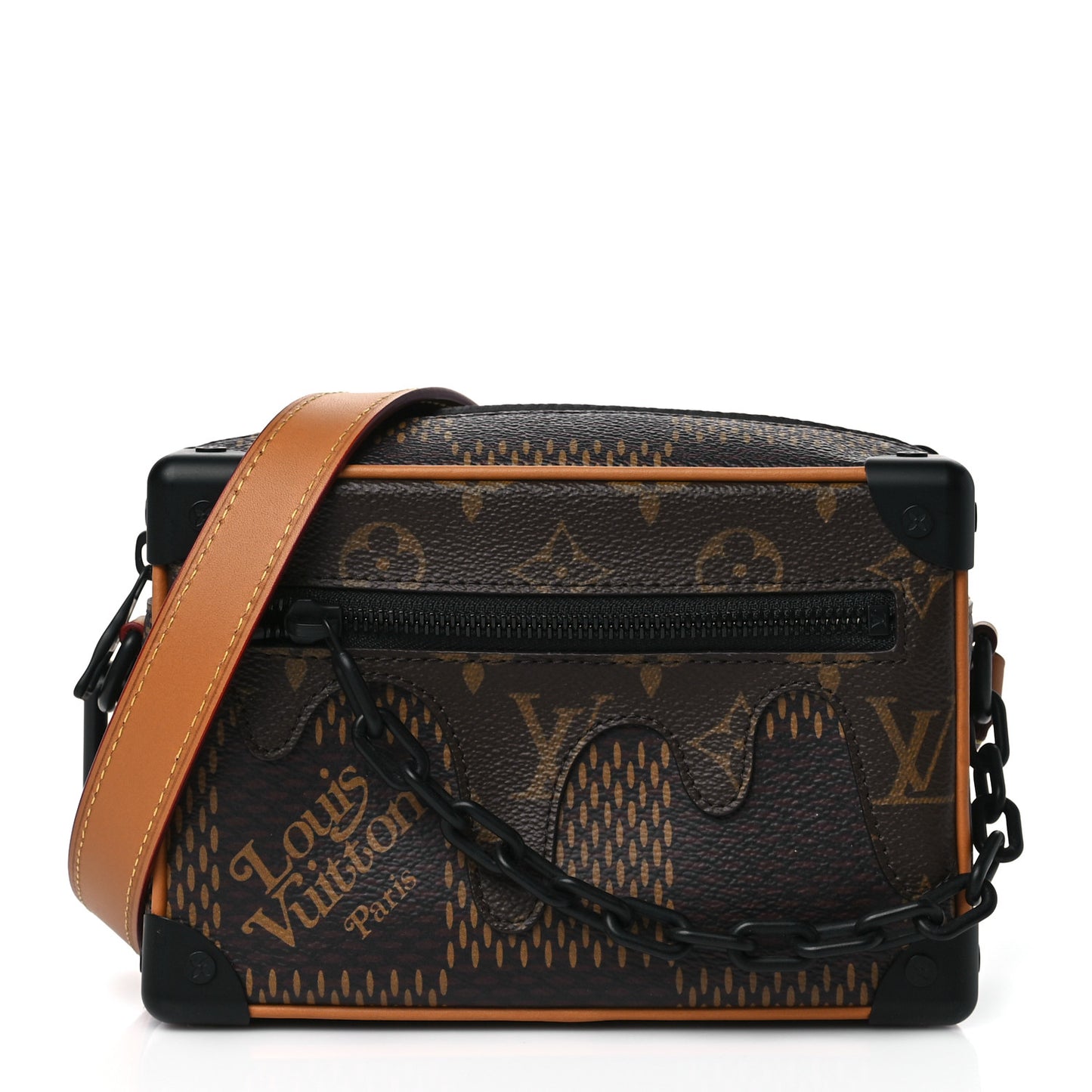 X NIGO Giant Damier Ebene Monogram Mini Soft Trunk