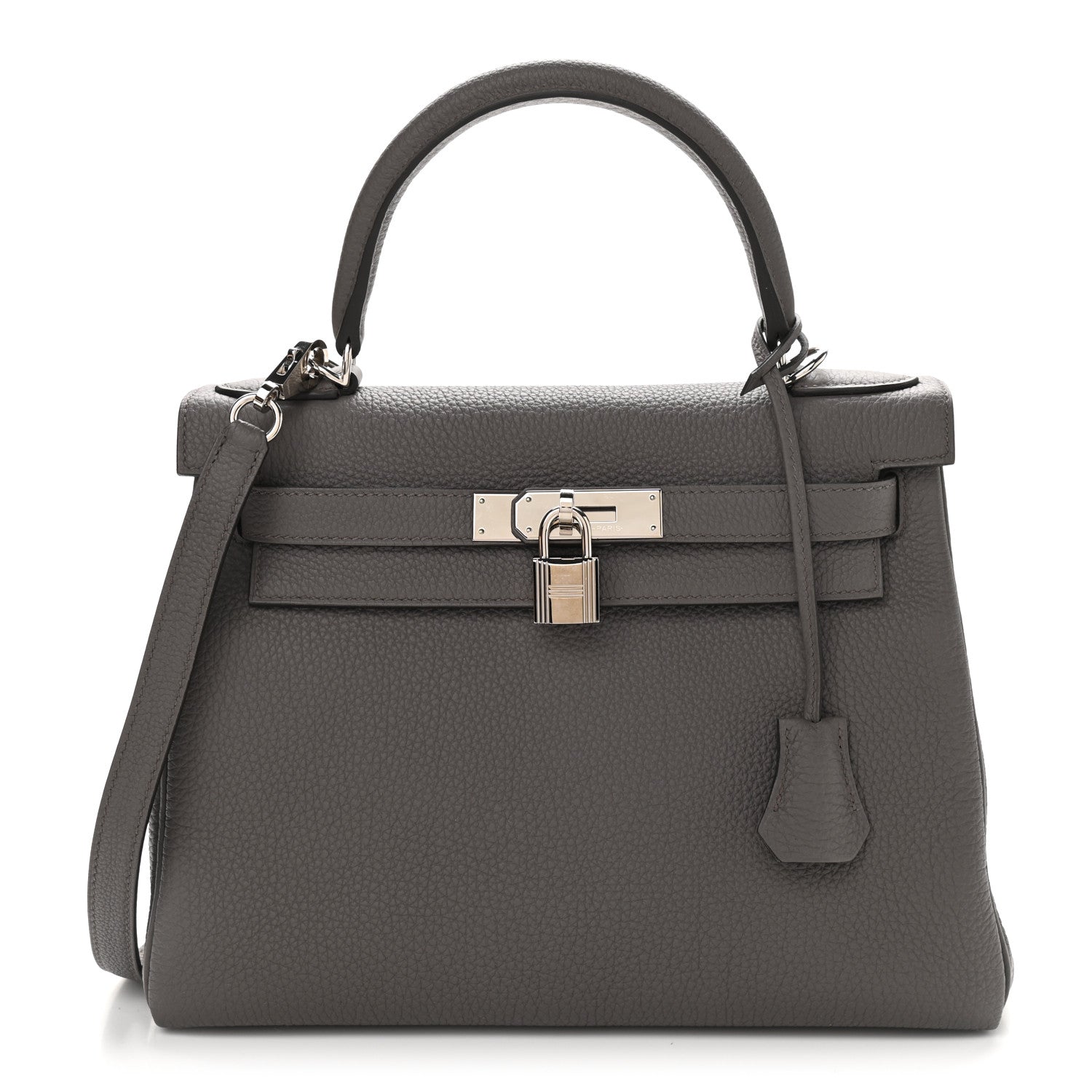 Hermes Togo Kelly Retourne 28 Etain 1 of 10