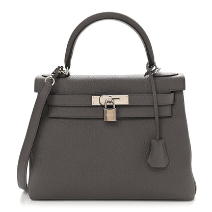 Hermes Togo Kelly Retourne 28 Etain 1 of 10