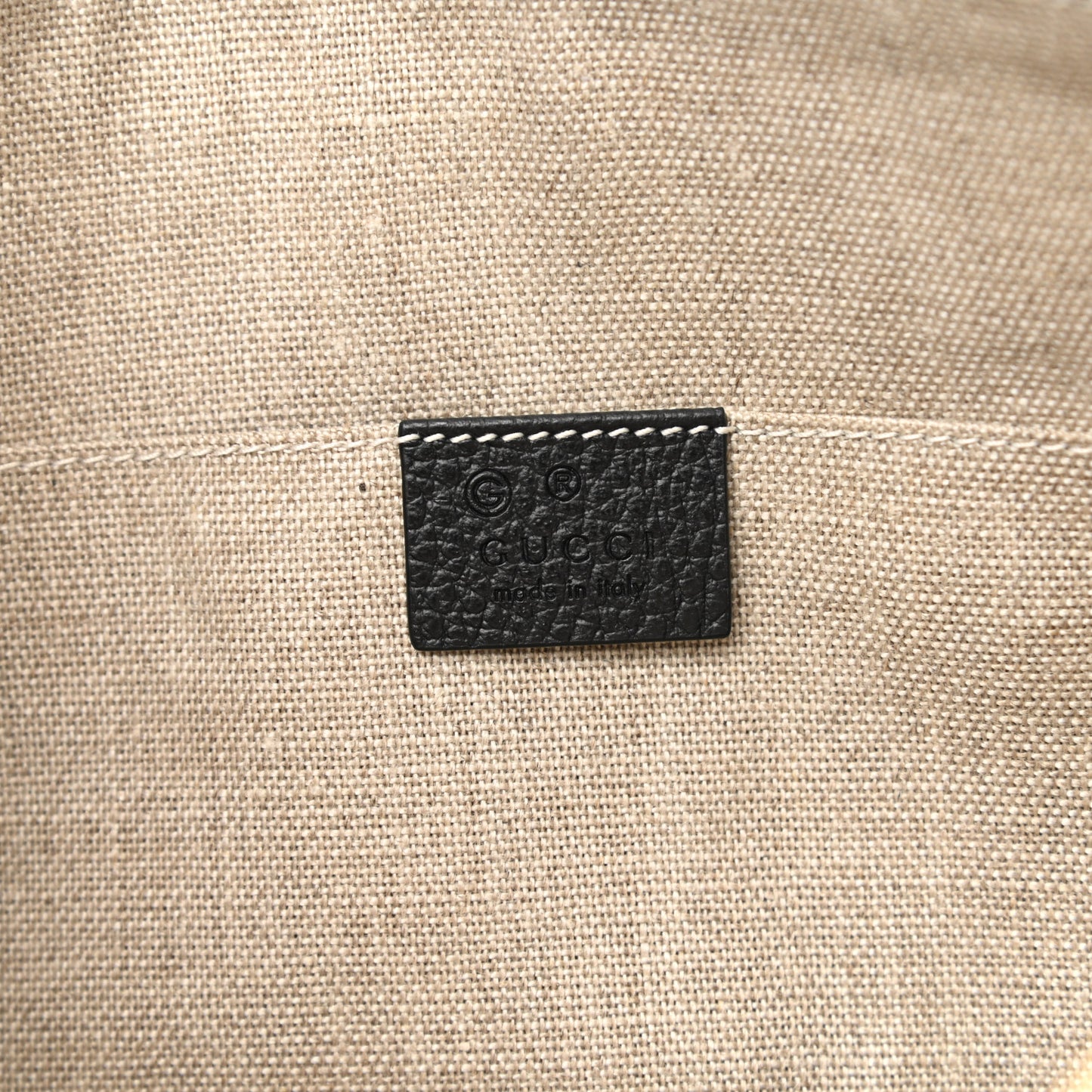 Pebbled Calfskin Large Bamboo Clutch Black