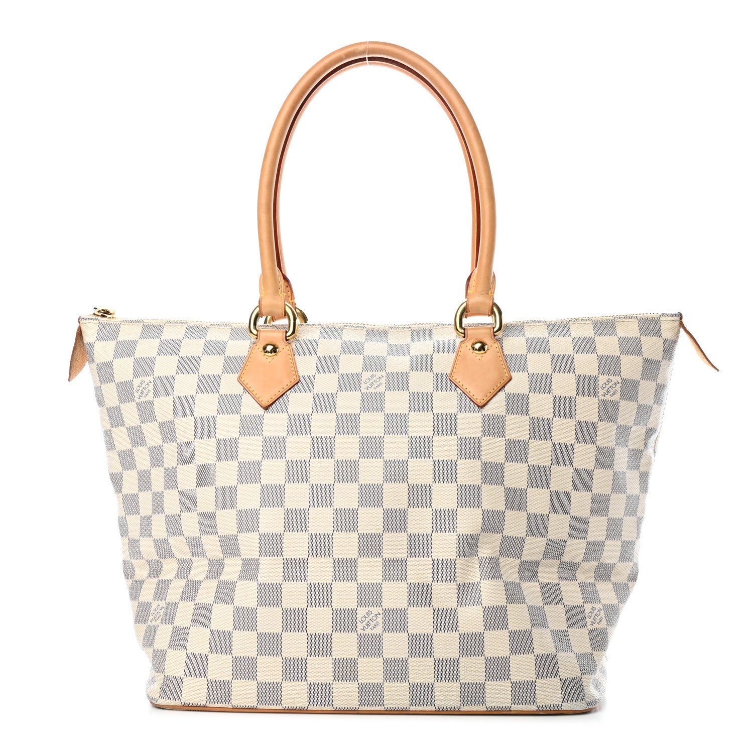 Louis Vuitton Damier Azur Saleya MM 1 of 4