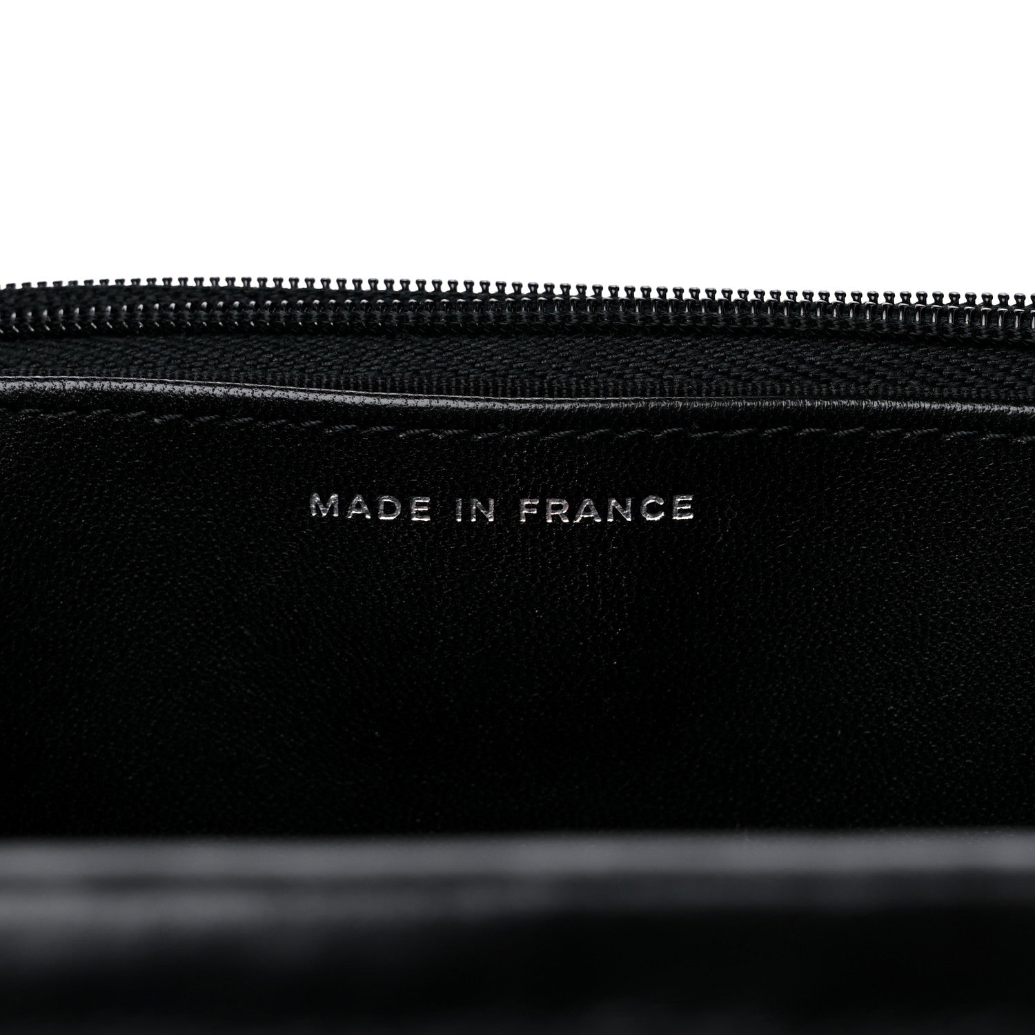 Chanel Lambskin Quilted Wallet On Chain WOC So Black 7 of 11