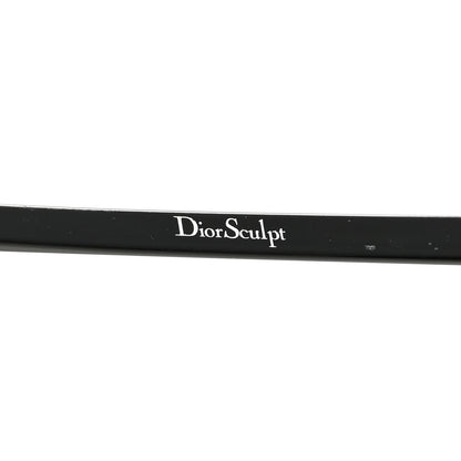 Christian Dior Sculpt Cat Eye Sunglasses Black Blue 7 of 9