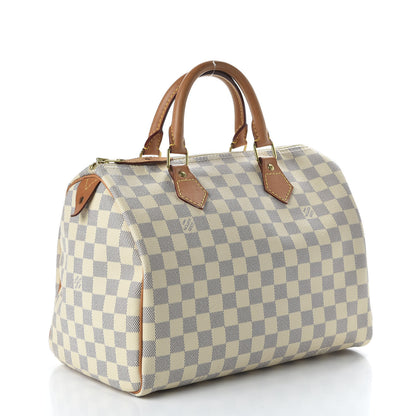 Louis Vuitton Damier Azur Speedy 30 3 of 10