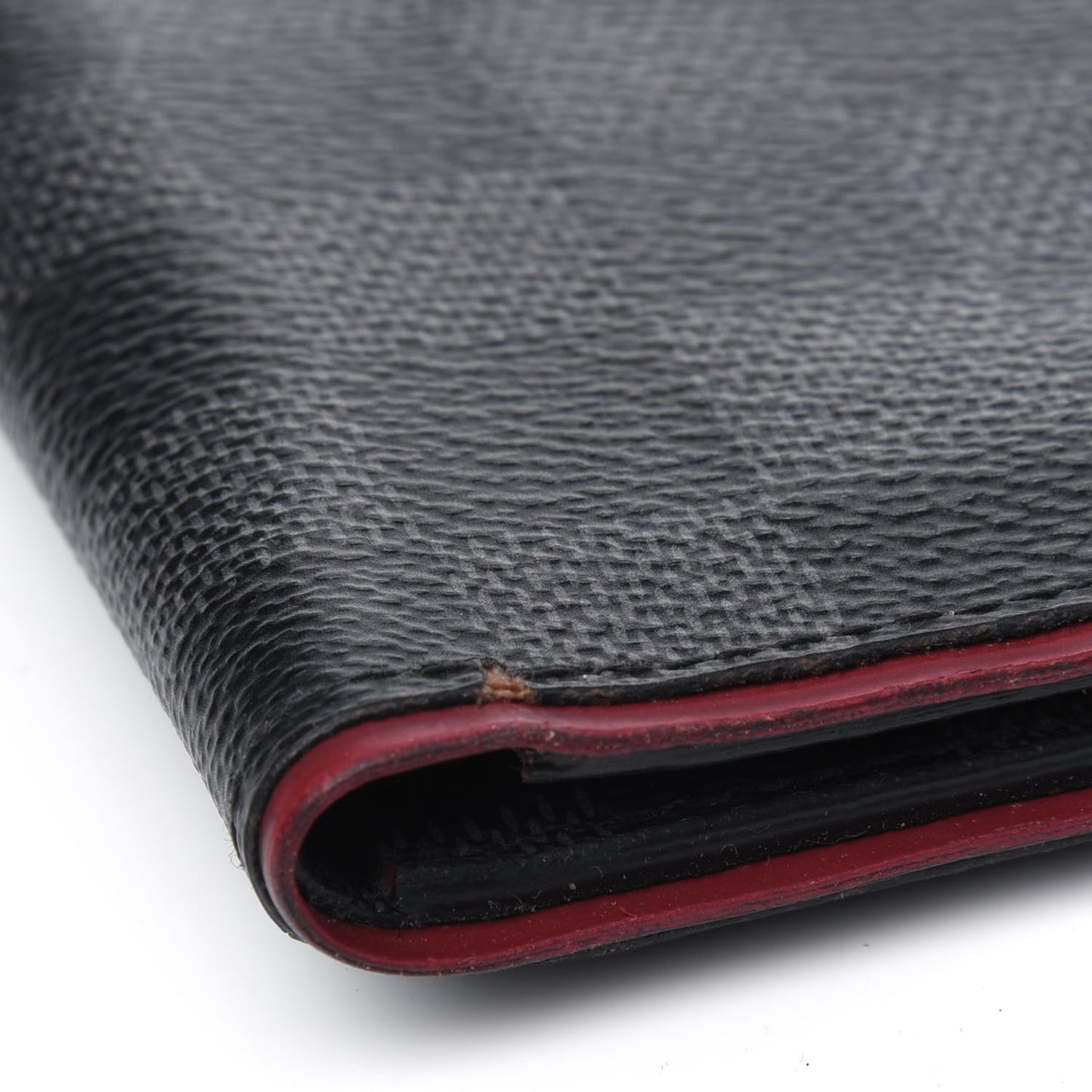 Damier Graphite Pocket Organizer Bordeaux