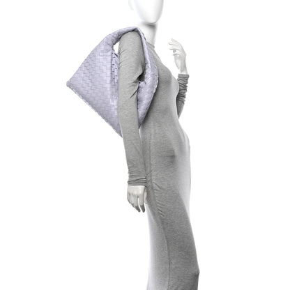 Bottega Veneta Calfskin Intrecciato Small Hop Oyster Lilac 2 of 11