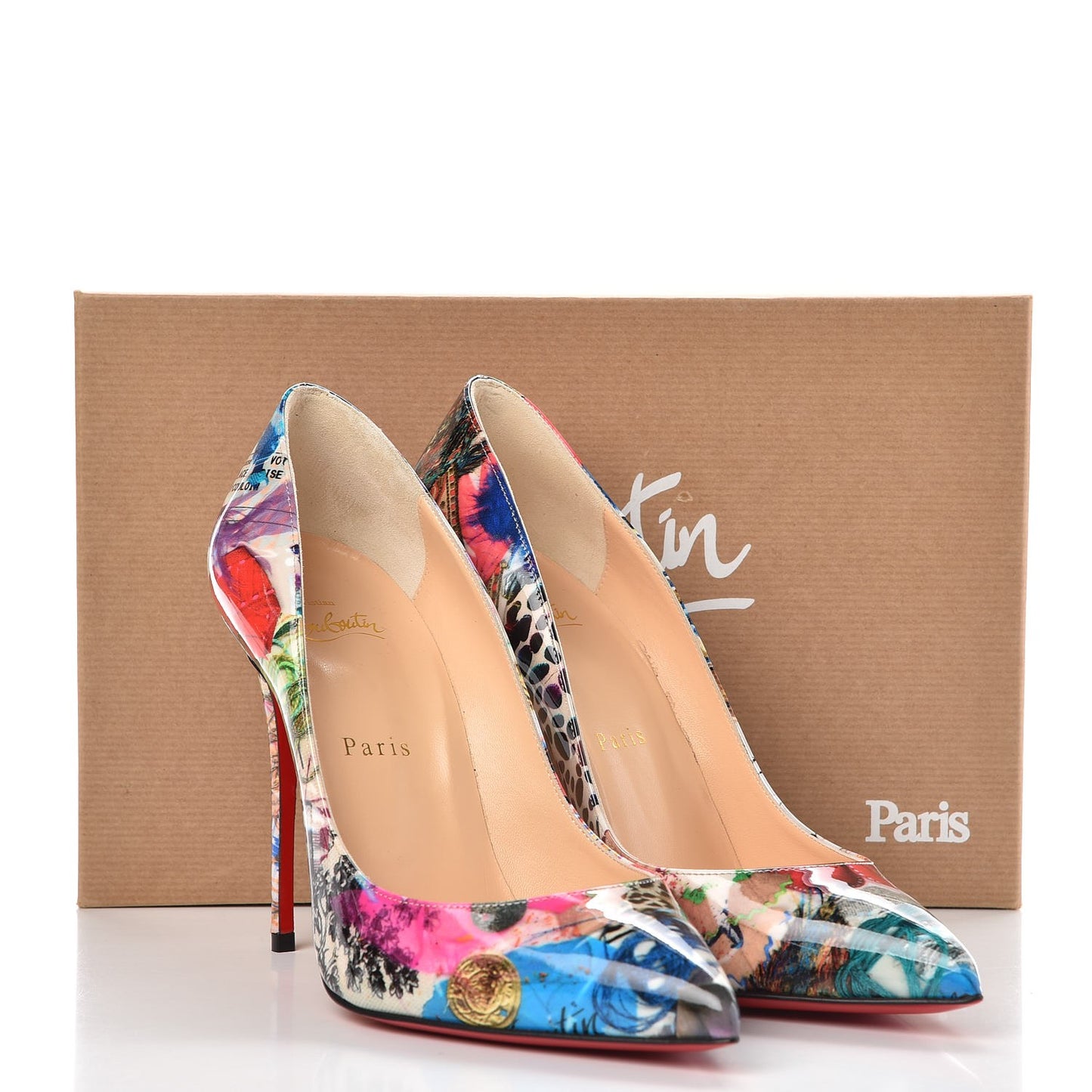 Patent Trash Pigalle Follies 100 Pumps 38.5 Multicolor