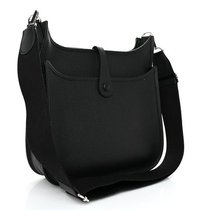 Hermes Taurillon Clemence Evelyne III PM Black 3 of 11