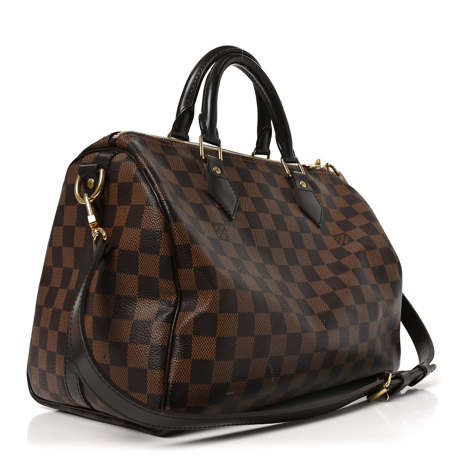 Louis Vuitton Damier Ebene Speedy Bandouliere 30 2 of 10