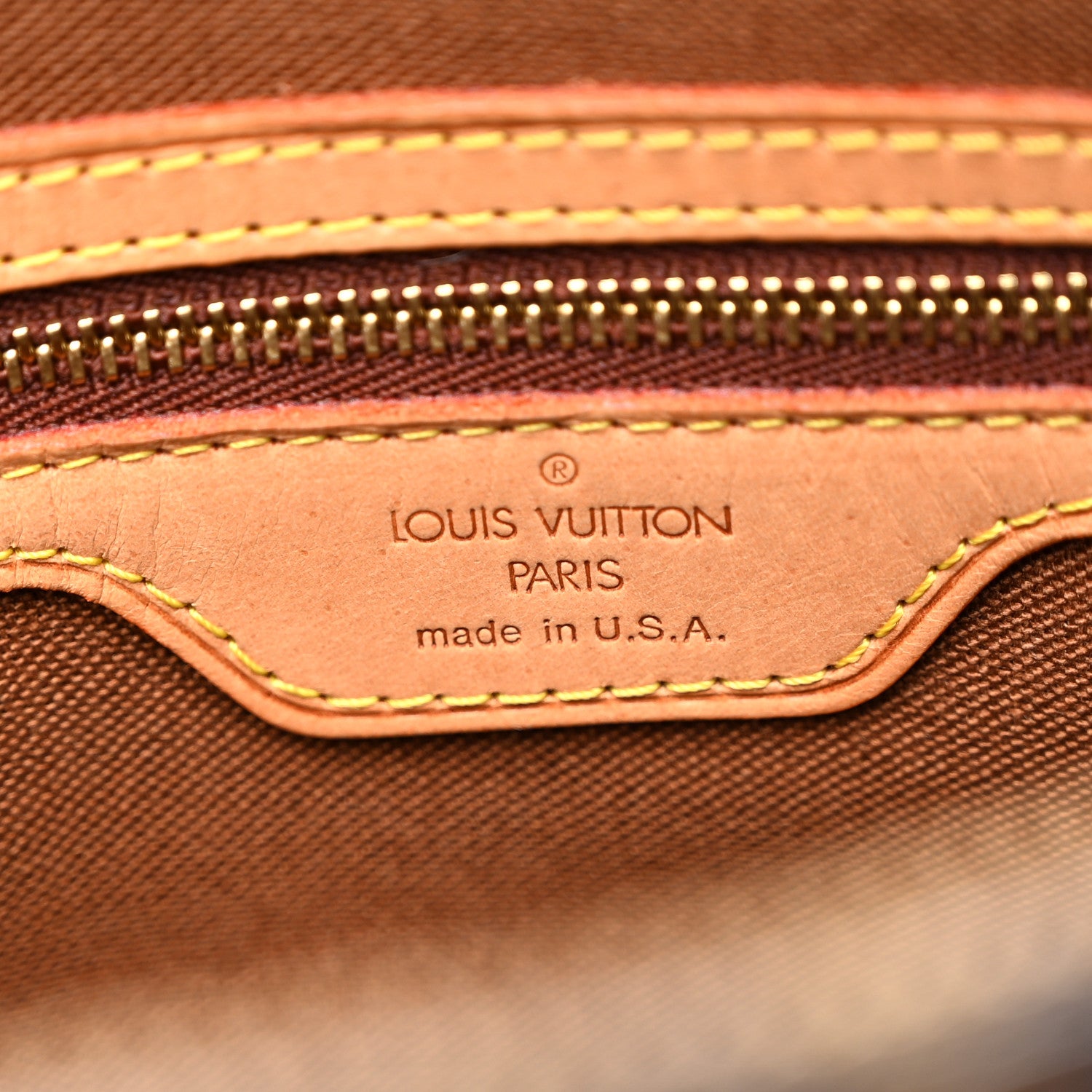 Louis Vuitton Monogram Cabas Piano 6 of 13