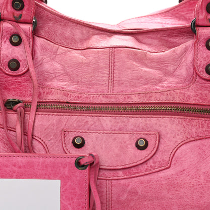 Balenciaga Agneau Classic Hardware Part Time Sorbet 8 of 20