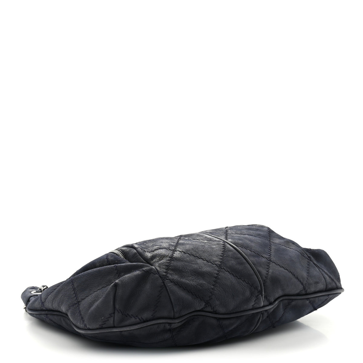 Chanel Nubuck Darjeeling Hobo Navy 7 of 19
