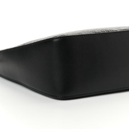 Givenchy Coated Canvas Logo 4G Embossed Small Moon Cut Out Shoulder Bag Black 9 of 12