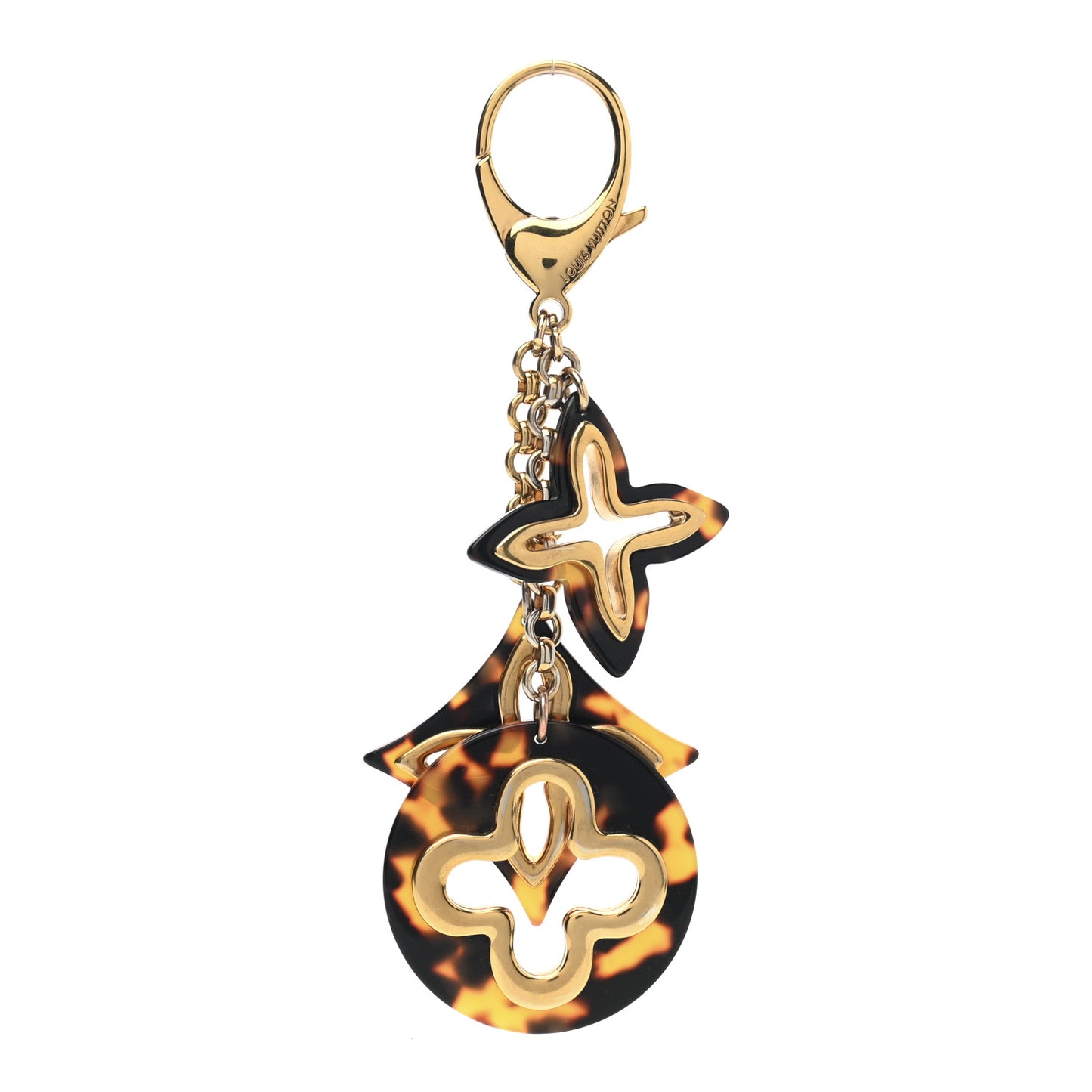 Insolence Bag Charm Ecaille