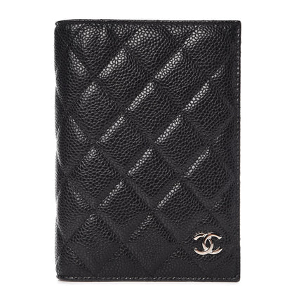 Chanel Caviar Quilted Passport Holder Black 1 of 8