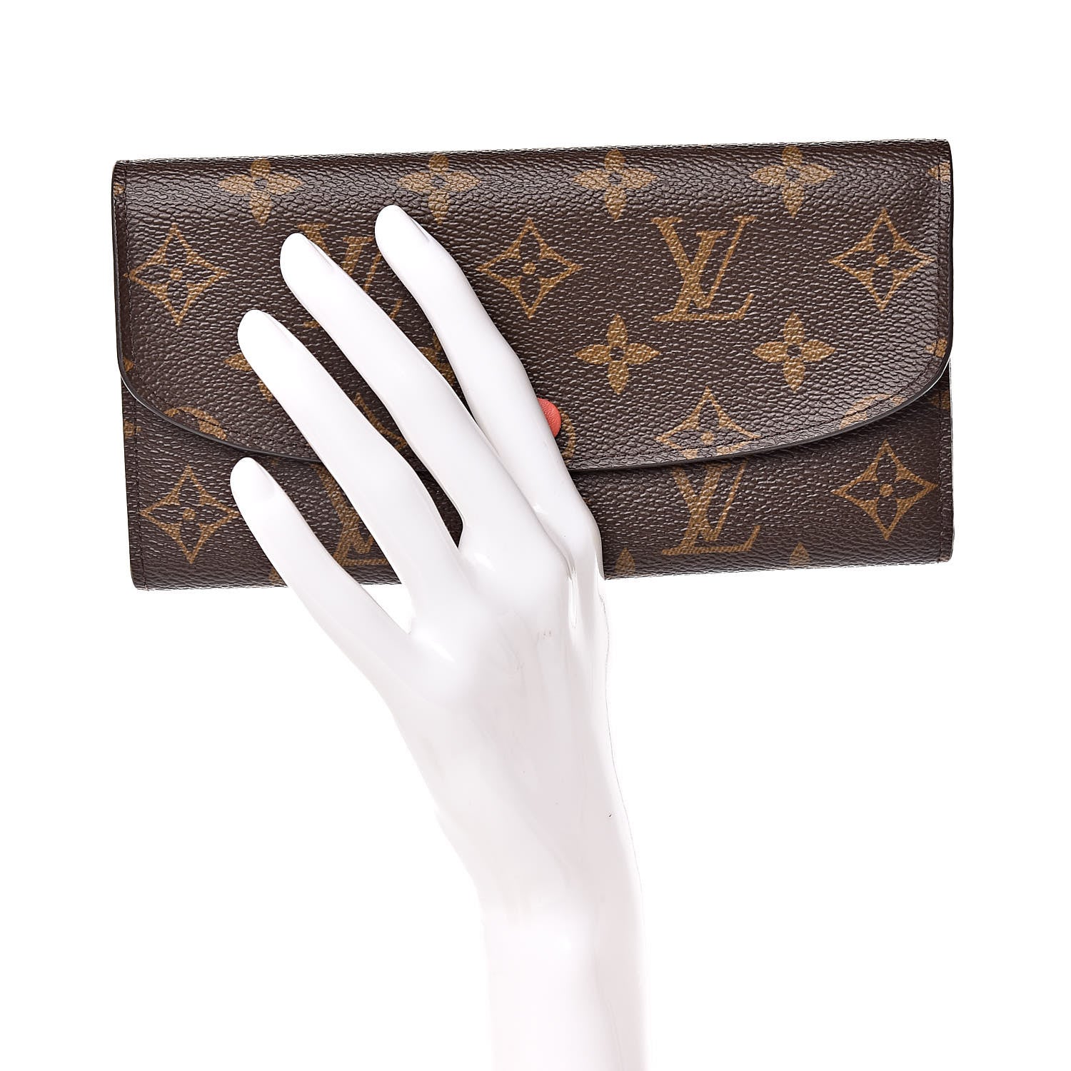 Louis Vuitton Monogram Emilie Wallet Poppy 2 of 8