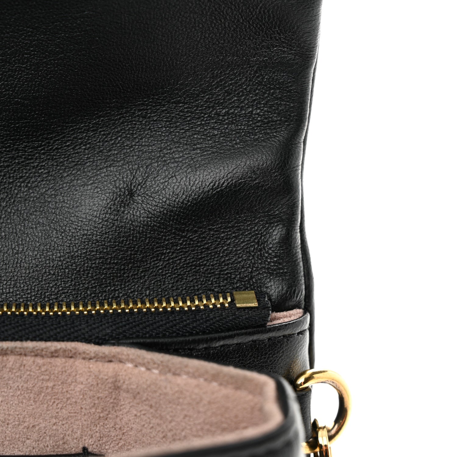 Louis Vuitton Lambskin Embossed Monogram Pochette Coussin Black 10 of 10