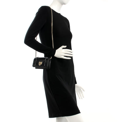 Christian Dior Lambskin Baby Diorama Flap Bag Black 2 of 8