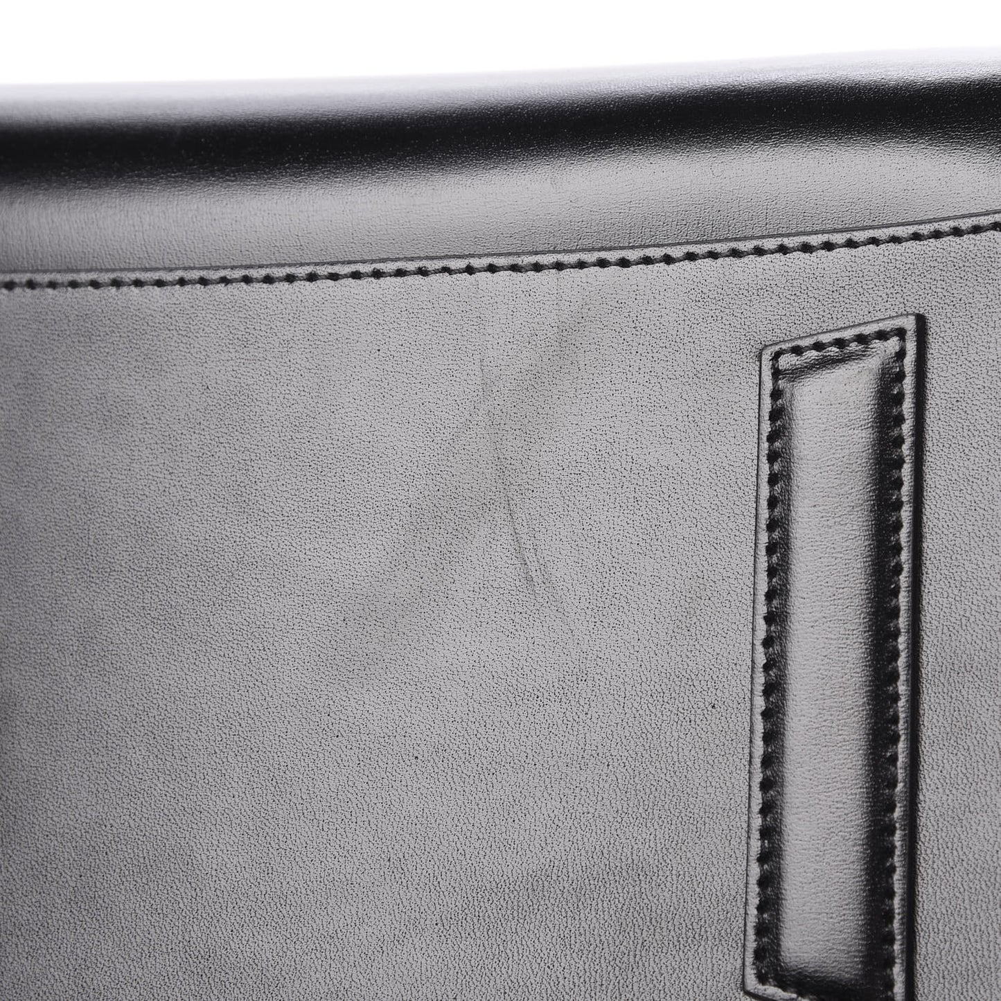 Shiny Lord Calfskin Medium Antigona Black