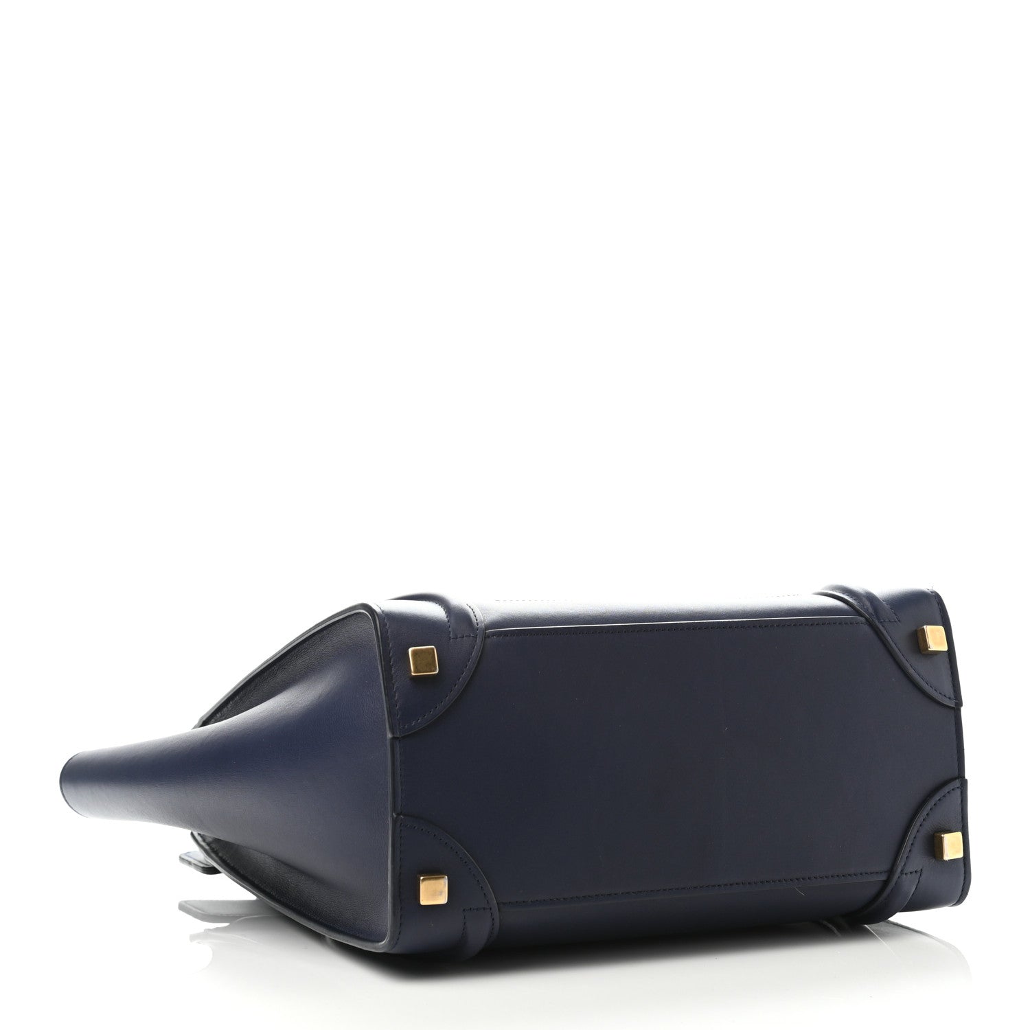 Celine Smooth Calfskin Micro Luggage Ink 3 of 4