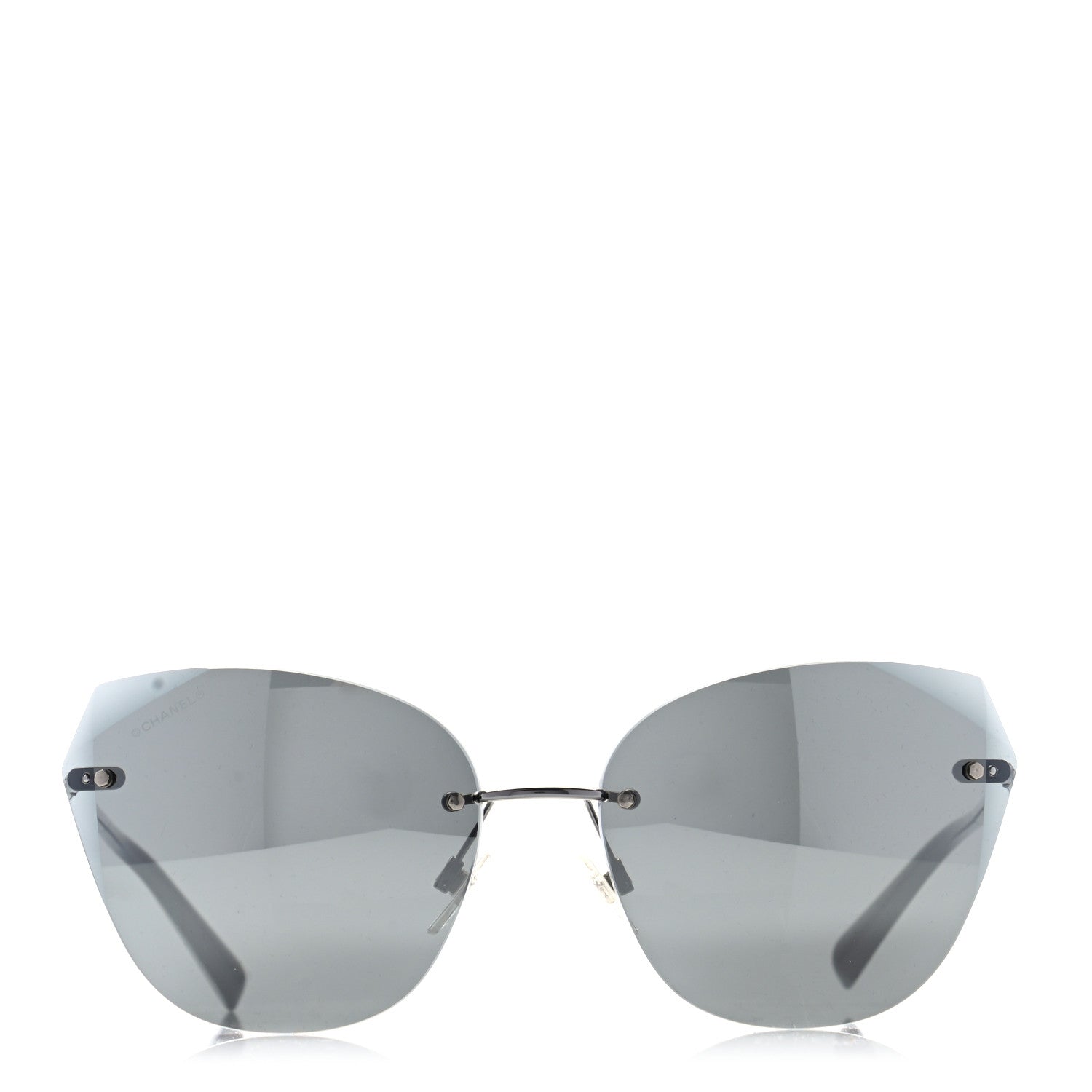 Chanel Cat Eye Sunglasses 4237 Silver 2 of 9